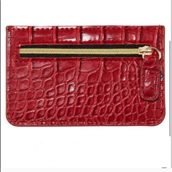 New, Bellow The Belt Croc Card Case / ID Holder - Picture 2 of 2